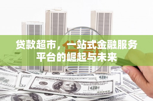 保税区贷款超市，一站式金融服务平台的崛起与未来