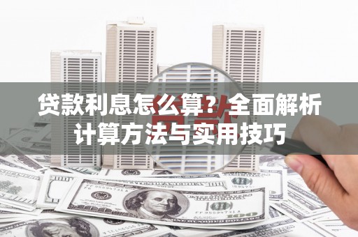 保税区贷款利息怎么算？全面解析计算方法与实用技巧