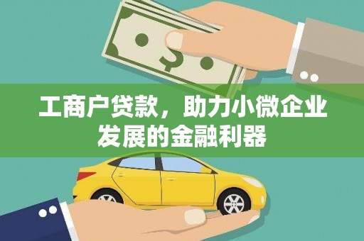 保税区工商户贷款，助力小微企业发展的金融利器