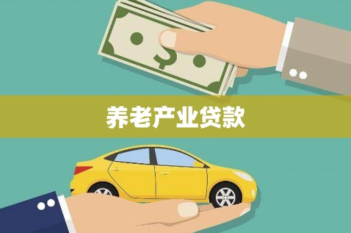 保税区养老产业贷款