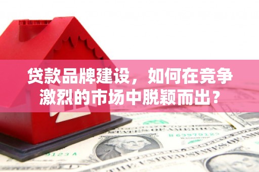 保税区贷款品牌建设，如何在竞争激烈的市场中脱颖而出？