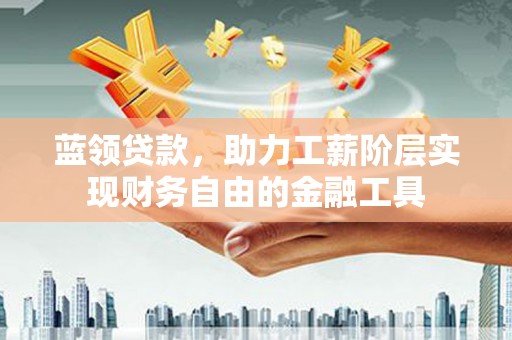 保税区蓝领贷款，助力工薪阶层实现财务自由的金融工具
