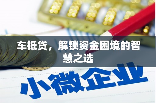 保税区车抵贷，解锁资金困境的智慧之选