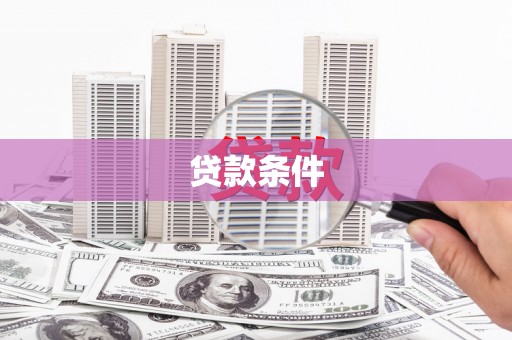 保税区贷款条件