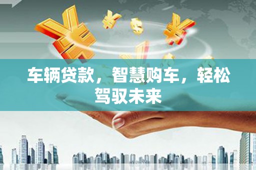 保税区车辆贷款，智慧购车，轻松驾驭未来