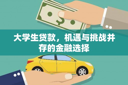 保税区大学生贷款，机遇与挑战并存的金融选择