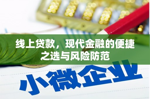 保税区线上贷款，现代金融的便捷之选与风险防范