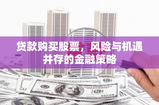 保税区贷款购买股票，风险与机遇并存的金融策略