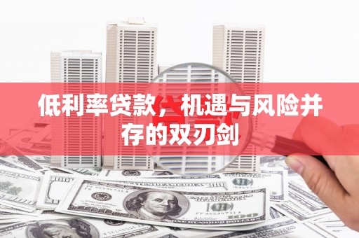 保税区低利率贷款，机遇与风险并存的双刃剑