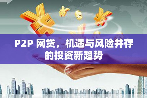 保税区P2P 网贷，机遇与风险并存的投资新趋势