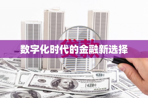 保税区数字化时代的金融新选择