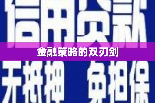 保税区金融策略的双刃剑
