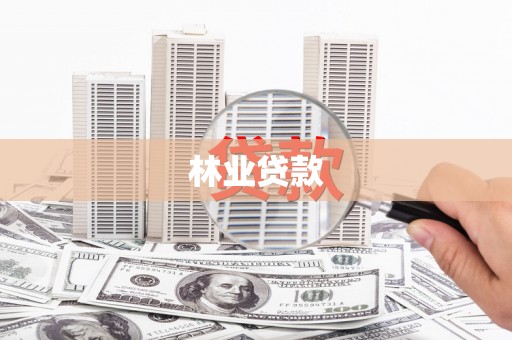 保税区林业贷款